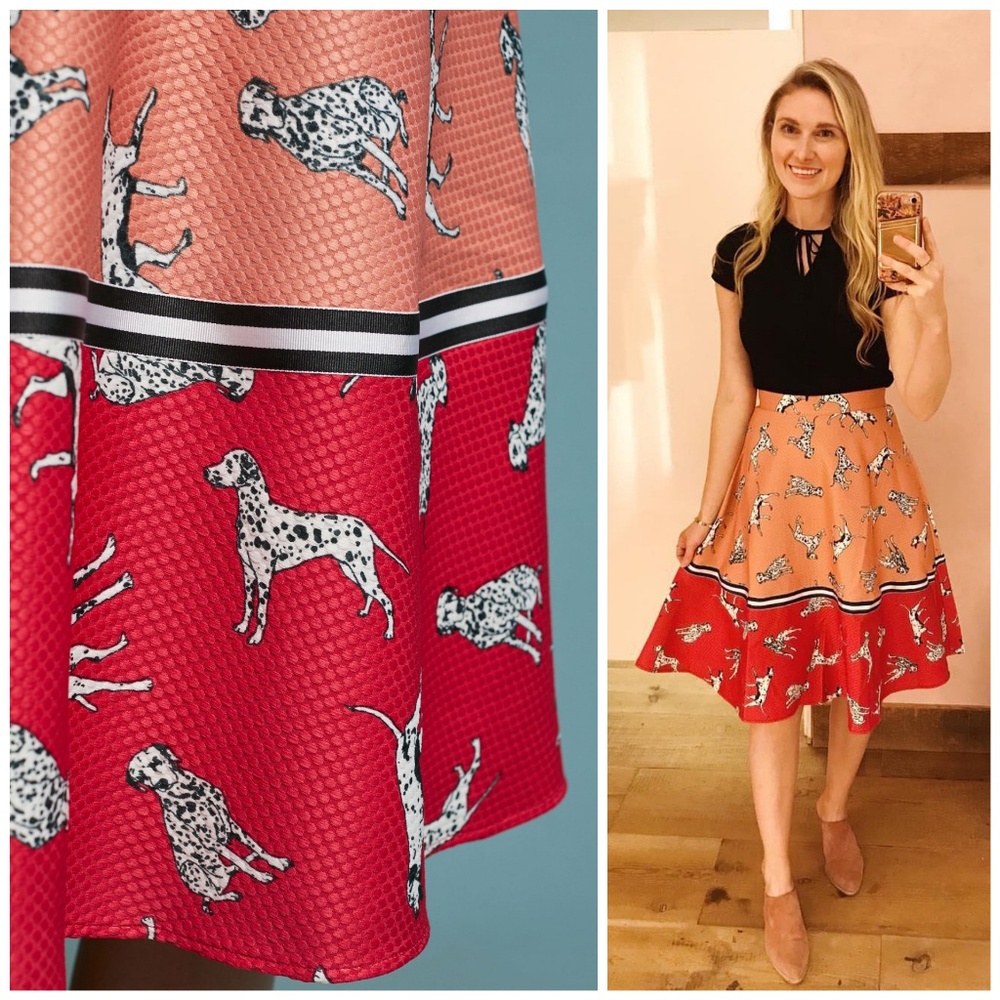 NWT, Anthropologie, Hutch Dalmation Skirt - Picture 5 of 6